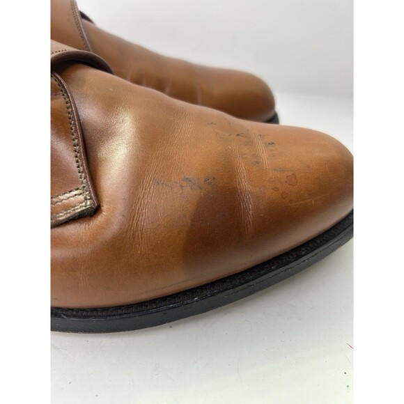 Allen Edmonds Garner Monk Strap Plain Toe Dress Shoe Size 8.5 D Brown main image 5